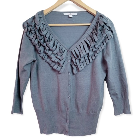 Fever Sweaters - Fever Gray Women’s Cardigan Size Medium